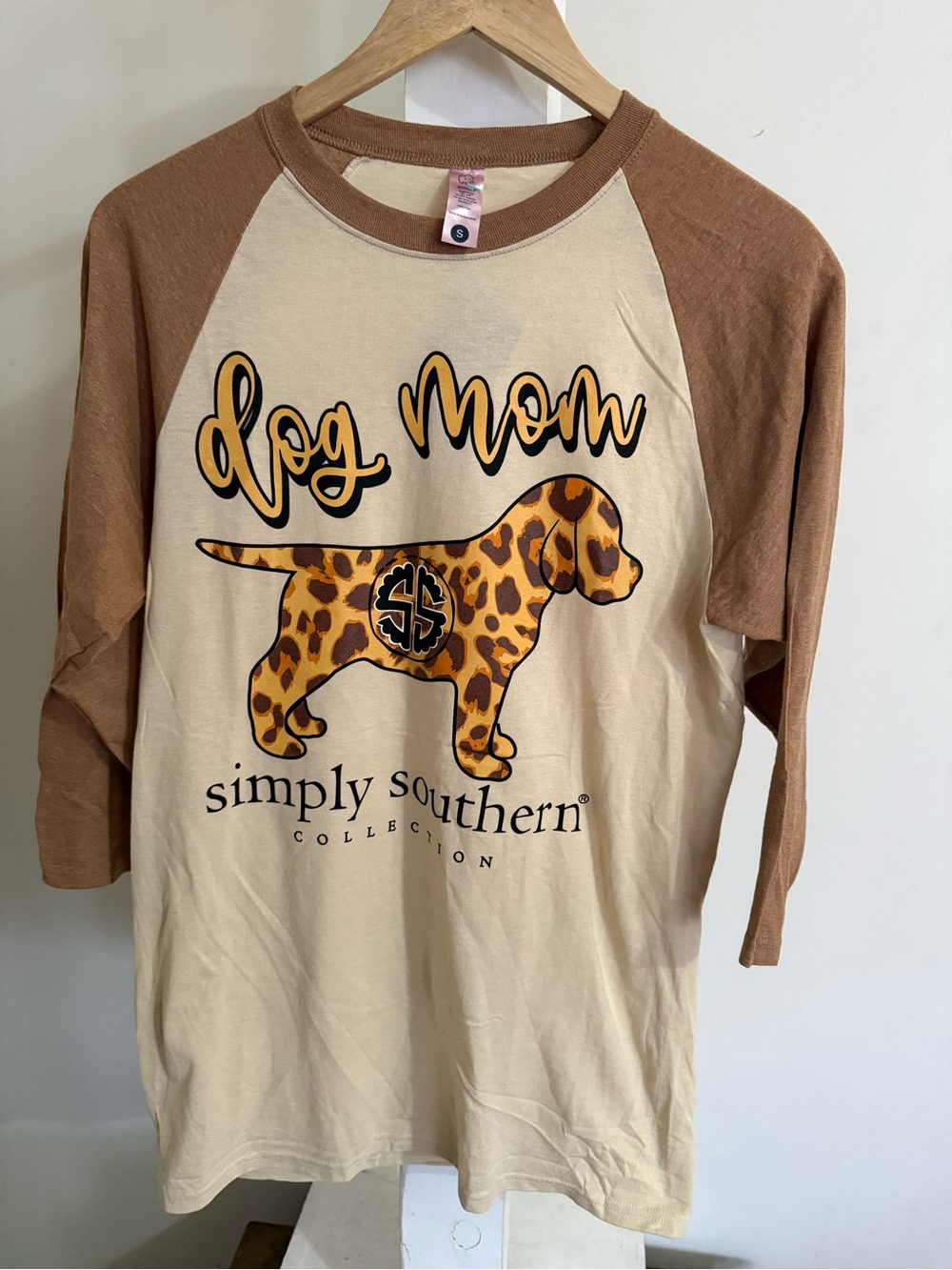 NWT Simply Southern Dog Mom Shirt